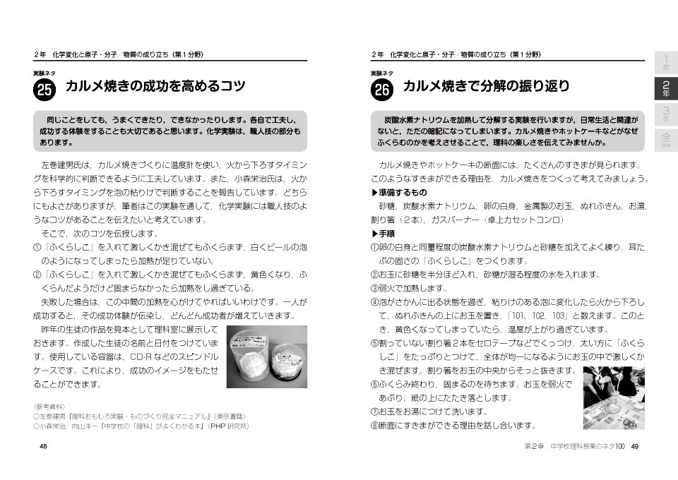 中学校理科サポートｂｏｏｋｓ 使える 楽しい 中学校理科授業のネタ１００