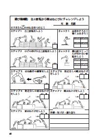 楽しい体育の授業 07年8月号 効果抜群 ファックスできる体育学習カード 跳び箱運動 高学年 台上前転からはね跳びへのステップ