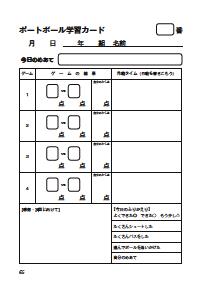 楽しい体育の授業 2015年1月号 効果抜群 ファックスできる体育学習カード 中学年 バスケットボール型ゲーム どの子もシュート 達成感を味わえるポートボール